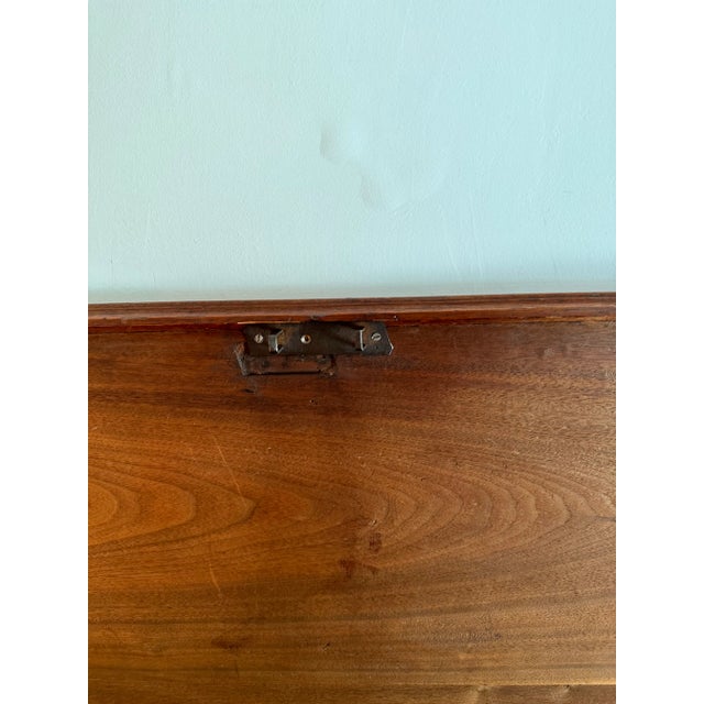 19th Century Vintage Blanket Chest With Key For Sale - Image 10 of 13