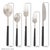 2020s Artifacts Rattan Stainless Steel Cutlery with Gift Box in Black - Set of 5 For Sale - Image 5 of 5