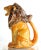 Mid 20th Century Vintage Mid Century Italian Ceramic Lion Pitcher For Sale - Image 5 of 9