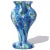 Abstract Fratelli Toso Murano Antique Italian Art Glass Millefiori Flowerr Mosaic Double Handles Design Vase For Sale - Image 3 of 7