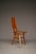 Brown Mid-Century Italian Oak Side Chair, 1950s For Sale - Image 8 of 16