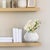 Faux Bois Round Bowl in a White Washed Polyresin For Sale - Image 9 of 10