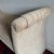 Hollywood Regency 1980s Custom Upholstered Bench Scroll Arms For Sale - Image 3 of 8