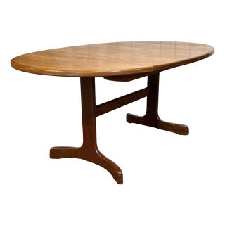 Oval Teak Table with a Butterfly Extension from G-Plan, 1970s For Sale