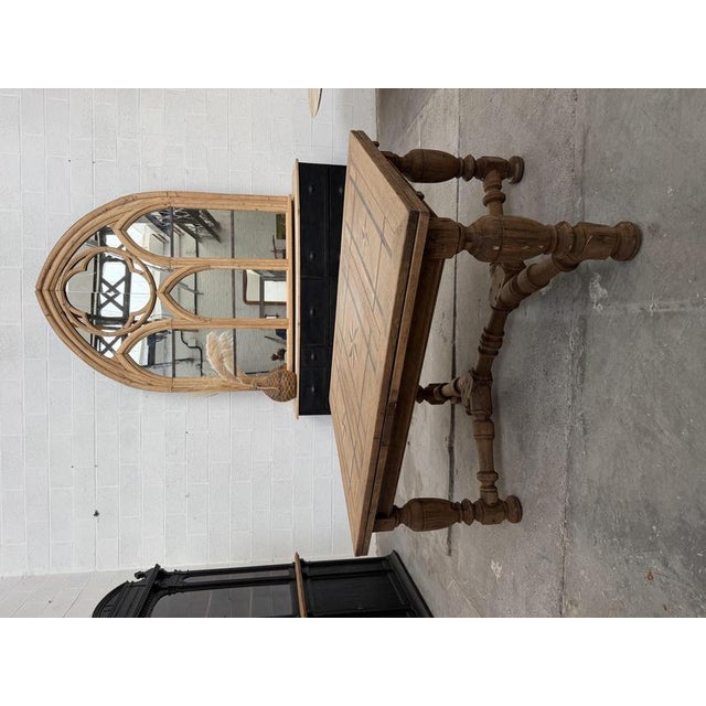 19th Century Italian Table in Oak For Sale - Image 8 of 18