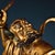Late 20th Century Late 20th Century Gilt Bronze Figure of Kui Xing Standing on a Dragon-Turtle For Sale - Image 5 of 10