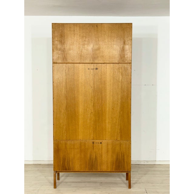 Mid-Century MTP Bookcase in Oak by Marianne Richter for Ikea For Sale - Image 8 of 9