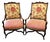 Antique French Louis XV Style Carved Walnut Fauteuil Armchairs, Tree of Life and Leopard Upholstery – Pair For Sale - Image 10 of 10