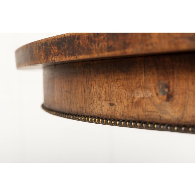 19th Century English Regency Rosewood Centre Table For Sale - Image 3 of 9