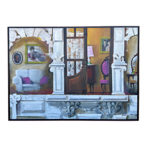 "Casabierta" Acrylic on Canvas Signed Horst '95