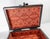 Mid-Century Folk Art Patchwork Leather Box With Gingko Leaf Design For Sale - Image 10 of 12