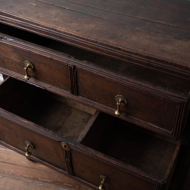 Jacobean Oak Chest of Drawers, 17th Century For Sale - Image 11 of 18