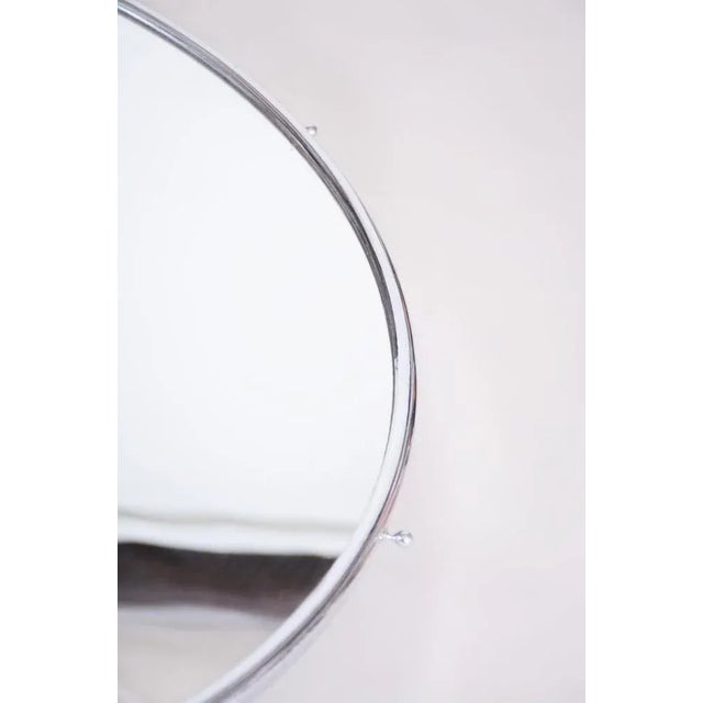 Rotating Mirror Tray, Czechia, 1930s For Sale - Image 6 of 8