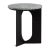 Mid-Century Modern Taurus Marble & Iron Side Table For Sale - Image 3 of 5