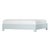 Blue Liam Standard Bed Twin - Light Blue For Sale - Image 8 of 12