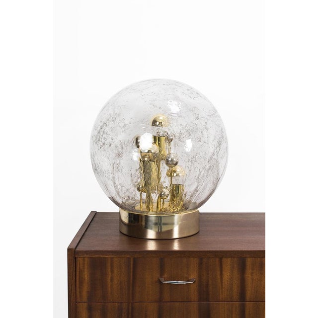 Glass Table Lamp from Doria For Sale - Image 9 of 9