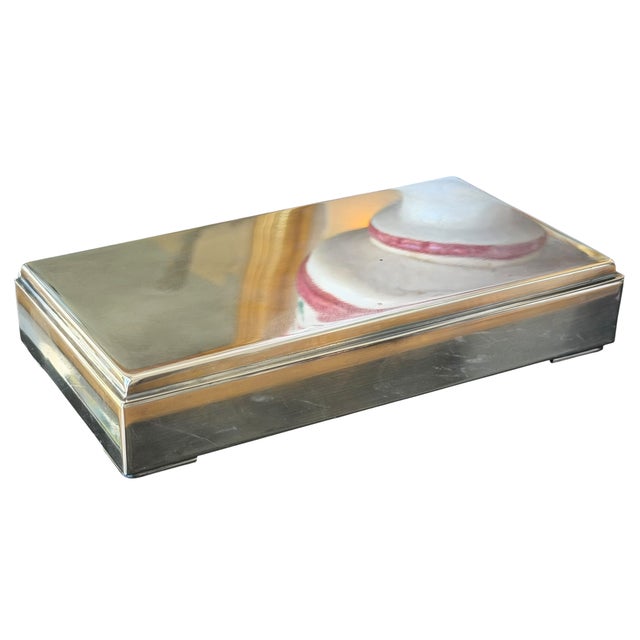 Art Deco Dragsted Danish Sterling Silver Box