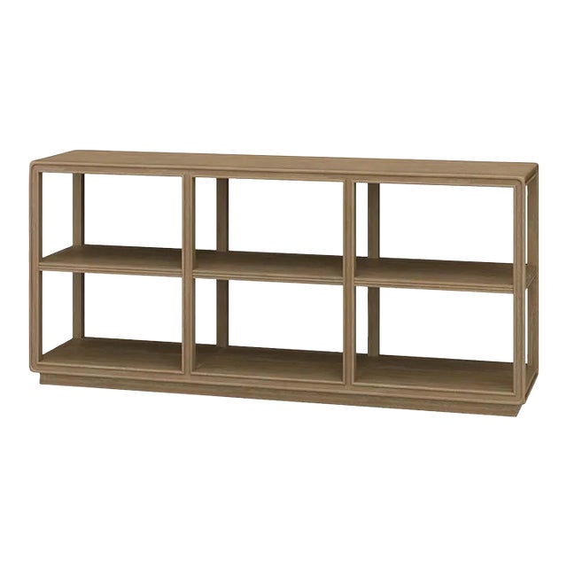 Contemporary Three Tier Console Table For Sale