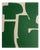 Bodasca, Organic Green Abstract, 2026, Acrylic on Canvas For Sale