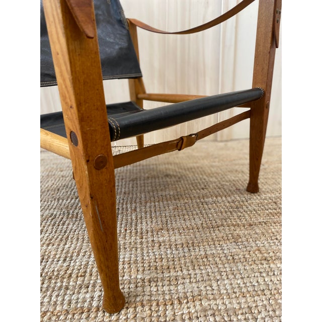 Wood Safari Chair by Kaare Klint, Denmark, 1950s For Sale - Image 7 of 10