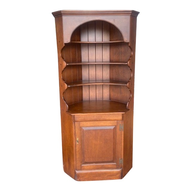 20th Century Cushman Corner Cabinet For Sale