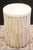 Stone 1980s Round Travertine Stone Side Table For Sale - Image 7 of 12