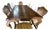 Vintage French-Style, Walnut Dining Room Table For Sale