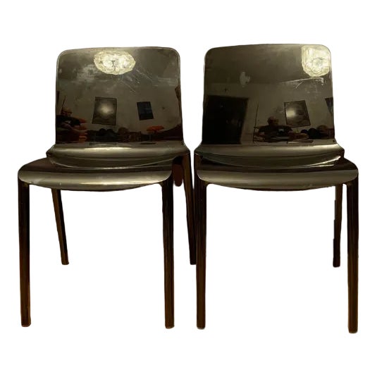 Set of Tiffany Dining Chairs by Marcello Ziliani for Casprini, Italy, 2005 For Sale