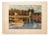 1940s After Claude Monet "The Seine at Argenteuil", First Edition Parisian Full-Color Print For Sale