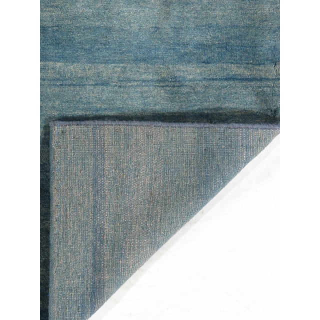 1980s Vintage Hand-Knotted Persian Gabbeh Rug 8'6" X 11'0" For Sale - Image 5 of 5