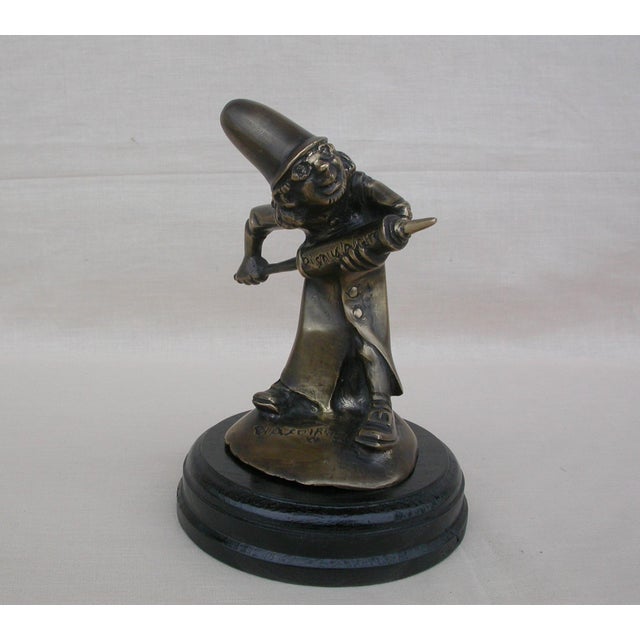 Art Deco Car Mascot Diafoirus by Patrouilleau, 1920s For Sale - Image 14 of 14