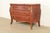 Paul Sormani Paul Sormani Style Antique French Provincial Louis XV Kingwood Inlaid Marquetry Marble Top Commode With Mounted Ormolu | Circa 1920s For Sale - Image 4 of 17