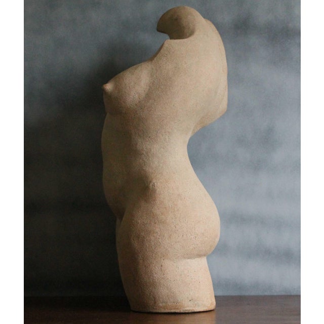 Early 21st Century Graham Glynn, Female Nude Torso Sculpture, 2012, Ceramic For Sale - Image 5 of 8