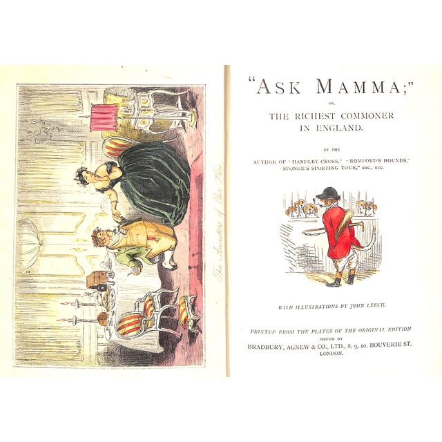 SURTEES, Robert S. [423] pp. Bradbury, Agnew & Co., Ltd. 1926 8 1/4" x 5 7/8" w/ illustrations by John Leech "Miss Emma...