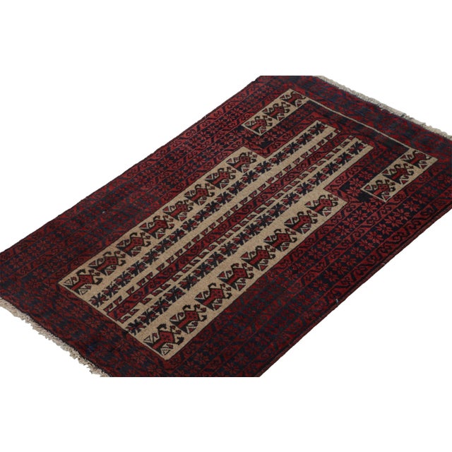 Rug & Kilim Rug & Kilim’s Baluch Tribal Rug With Colorful Geometric Patterns For Sale - Image 4 of 7
