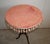 English Gypsy Round Side Table Small antique round side table. Late 19th - early 20th century, English. Round top covered...