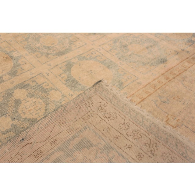 Textile Nazmiyal Collection Antique East Turkestan Khotan Rug For Sale - Image 7 of 7