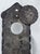 Antique 1910s Hand-Forged Wrought Iron Door Pull 24" Twist Grip W/ Keyhole For Sale In Los Angeles - Image 6 of 18