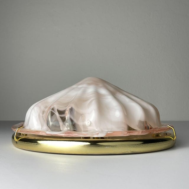 Vintage Murano Ceiling Lamp by La Murrina, Italy, 1980s For Sale - Image 6 of 17