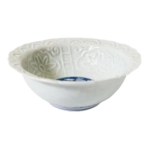 Early 20th Century Chinese Celadon Green and Blue Bowl