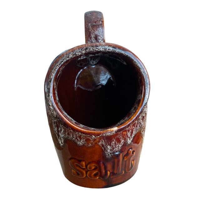 Large Vintage Kernewek Cornish Pottery Large Salt Pig Chairish