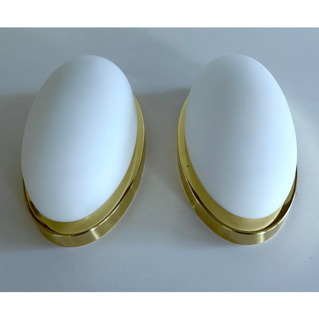Vintage Glass Sconces from Limburg, Set of 2 For Sale - Image 15 of 18