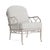 Brown Jordan Calcutta Lounge Chair, Dove frame with Fusion Dove fabric For Sale - Image 12 of 12