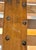 Vintage Scandinavian Modern Slatted Wood Bench Made in Yugoslavia For Sale - Image 13 of 13