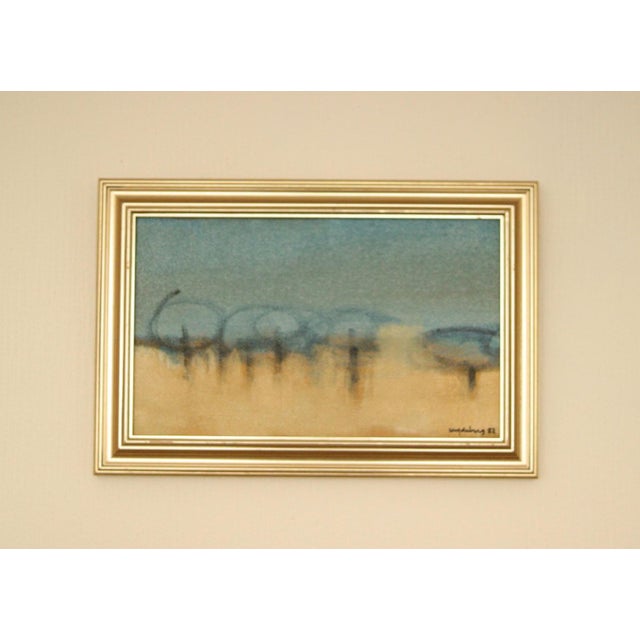 Mats Sandeberg, Trees, 1982, Oil on Panel, Framed For Sale - Image 17 of 17