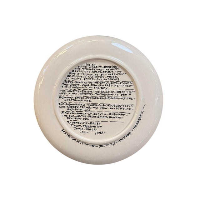 Ceramic 1970s Genevieve Golsh Tableware- Set of 4 For Sale - Image 7 of 9