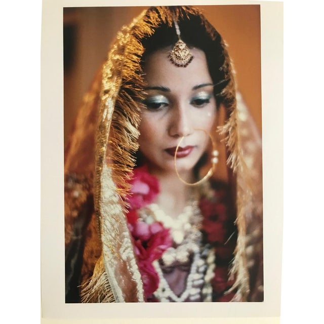Sabrina & Roland Michaud, Muslim Bride in Lahore, Pakistan, October, 1981, Screenprint For Sale - Image 6 of 6