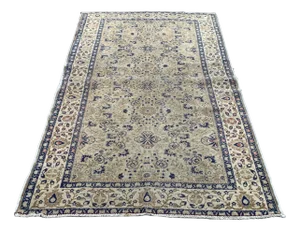 Vintage Turkish Tribal Wool Rug