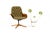 #2202 — Vintage Mid Century Plycraft Walnut George Mulhauser Lounge Chair— Mrs. Chair — Olive Bouclé Great lounge chair...