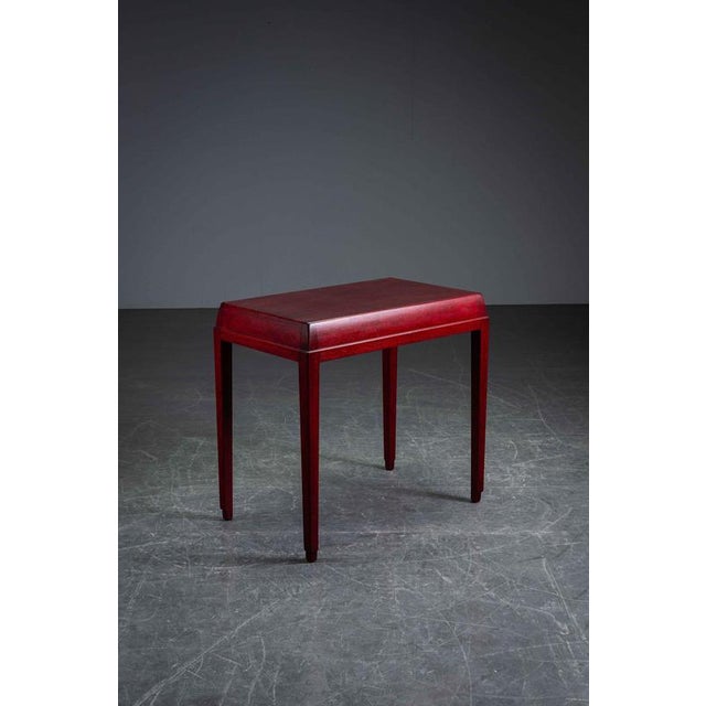 Amsterdam School Side Table, 1920s For Sale - Image 12 of 13